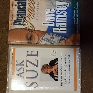 Hardcover self help finance.